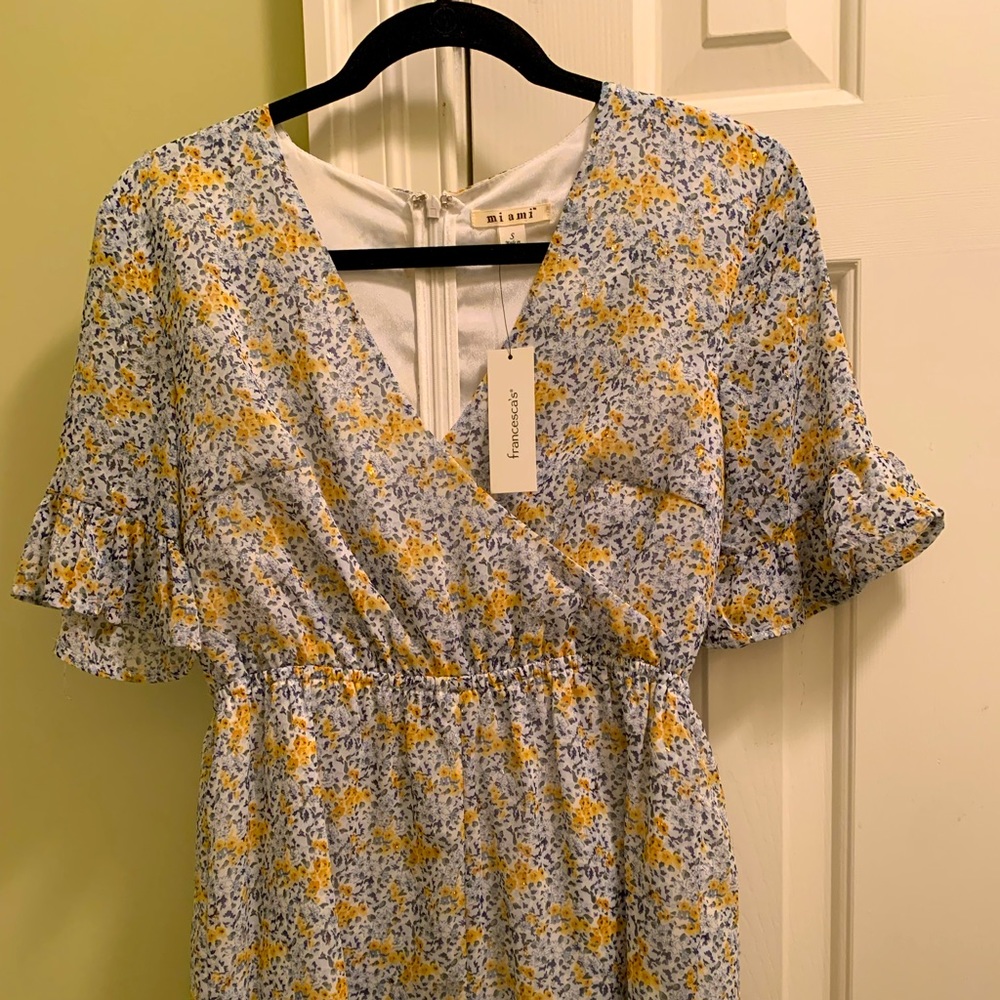 Francesca’s NWT floral romper!